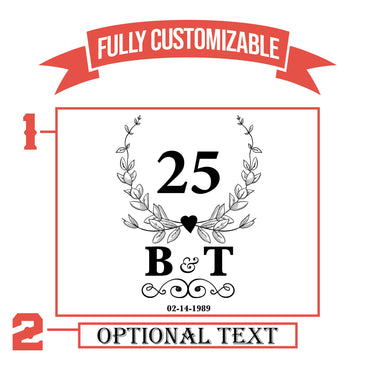 Custom Pint Glass Anniversary Gifts